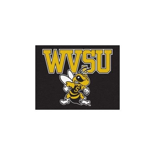 FANMATS 4441 South Dakota State Jackrabbits All-Star Rug - 34 in. x 42.5 in. Sports Fan Area Rug, Home Decor Rug and Tailgating 