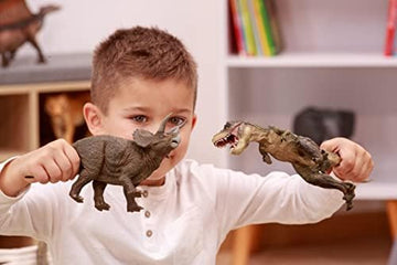 Papo Feathered Velociraptor - Multicolor Dinosaur Figure, Realistic Details, Perfect for Play or Collecting