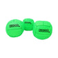 Zeekio Galaxy Juggling Balls - enhanced 12 Panel Genuine Leather Balls - 130g - 67mm - Pack of 3 (Neon Green)
