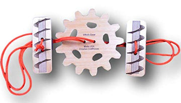 Creative Crafthouse Whirli-Gear Toy - Classic Whirligig Or Buzzsaw Toy