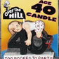 OVER THE HILL Forum Novelties Too Pooped to Party Age 40 Candle