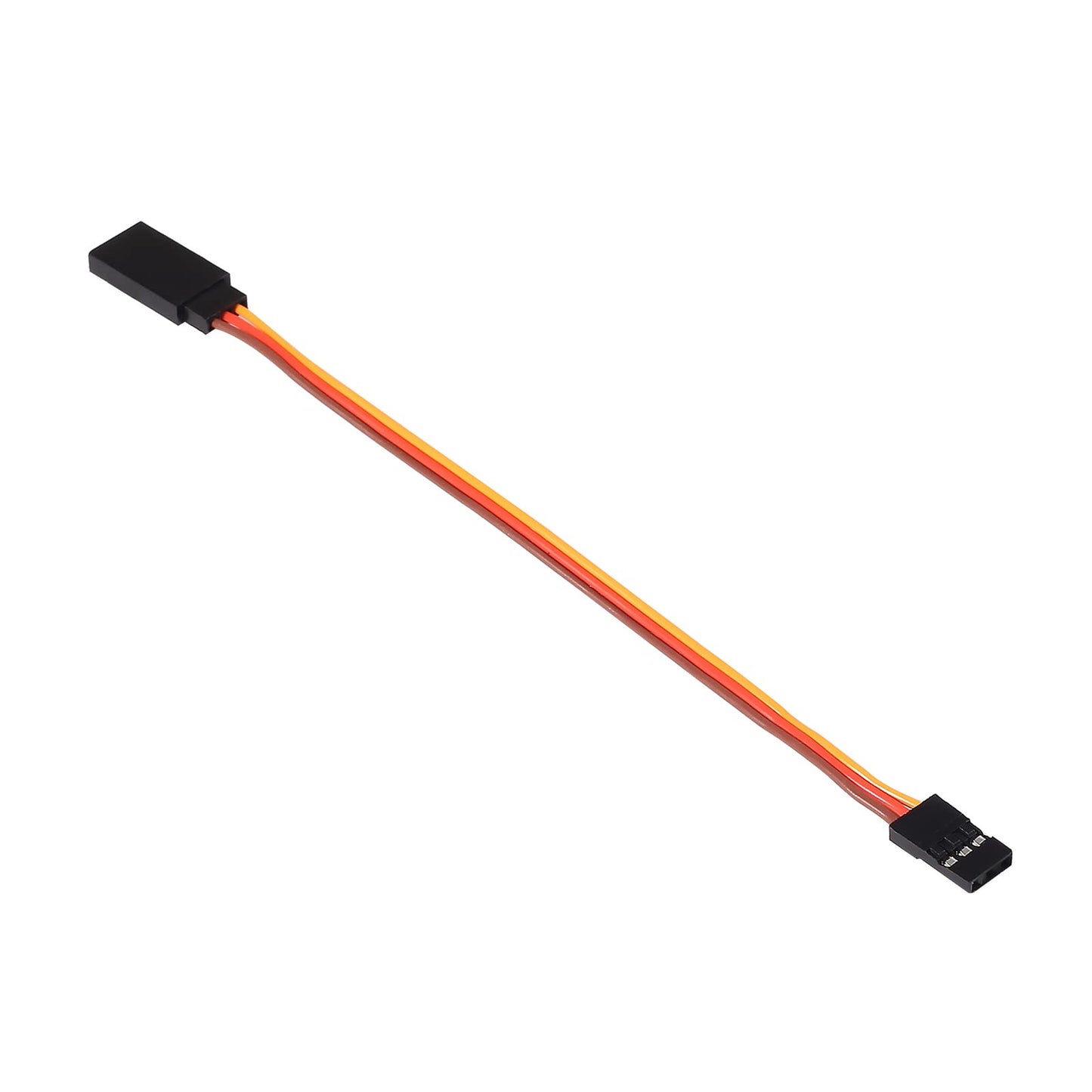 DIANN 10pcs 3-Pin JR Servo Extension Cable 1 JR Male to 2 Female JR Y Harness Servo Cable for RC Cars Trucks Airplanes Servo Rec