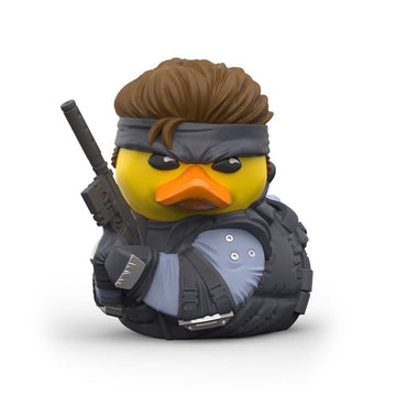 Tubbz Boxed Edition Solid Snake Collectible Vinyl Rubber Duck Figure - Official Metal Gear Solid Merchandise - Tv, Movies & Video Games
