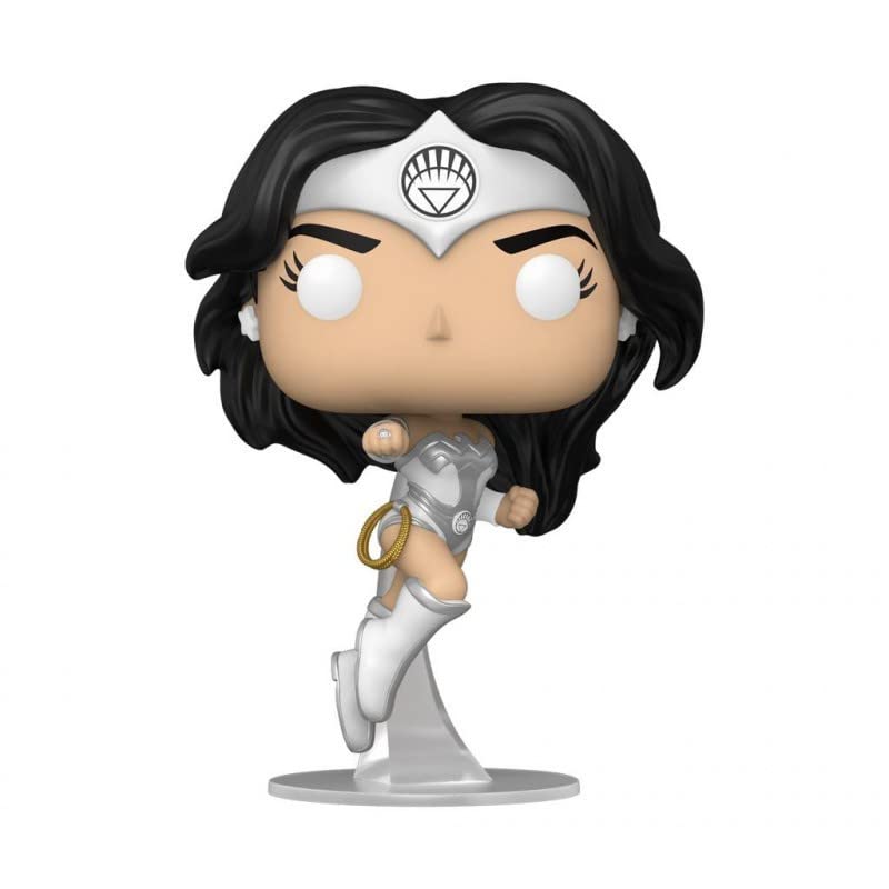 Funko Pop! Wonder Woman 80Th Anniversary White Lantern Glow-In-The-Dark Pop! Vinyl Figure - Entertainment Earth Exclusive