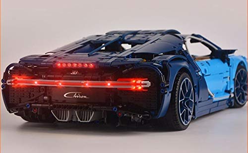 brickled LED Light Kit for TECHNIC Bugatti Chiron Model Lego 42083 USB Power (Model Set not Included)