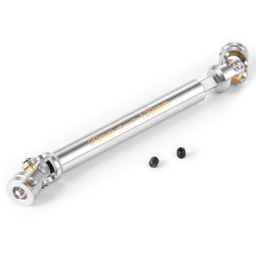 RC-Hub 1Pcs RC Driveshafts Metal Drive Shaft 45-50/47-57/55-67/60-80mm for 1:14 Tamiya Trailer Tractor Truck RC Crawler Car (90m