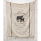 Sweet Feed Farmhouse Throw