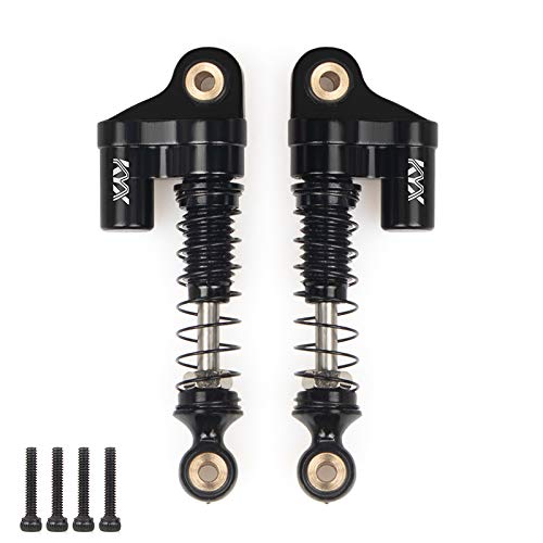 KYX Racing 37mm Metal Suspension Shock Absorber Upgrades Parts Accessories for 1/24 RC Crawler Car Axial SCX24 AXI90081 AXI00001
