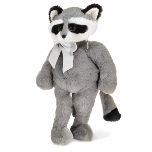 Bearington Camper Plush Raccoon Stuffed Animal, 16 Inches