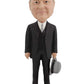 Royal Bobbles Herbert Hoover Bobblehead  enhanced Polyresin Lifelike Figure  Unique Serial Number  Exquisite Detail