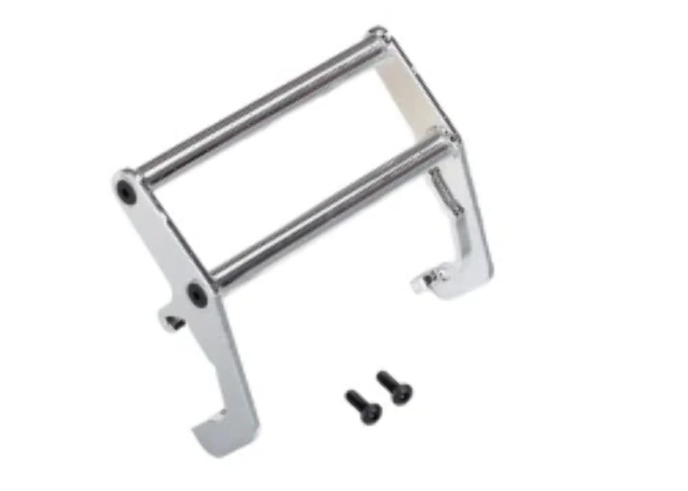 Traxxas TRA8138 Push Bar, Bumper, Chrome (Assembled) (Fits #8137 Bumper)