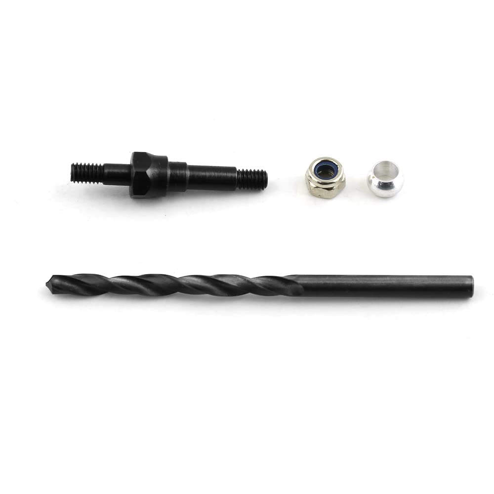 PLESIU Shock Standoff Set #45 Steel AR6SSS for Arrma 6S Models - Black Upgrade Parts