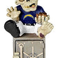 FOCO NFL San Diego Chargers Zombie Figurine Bank, Team Color, One Size, Model ZMBNF14BNKSCG