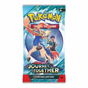 Pokemon - Journey Together - Single Booster Pack - 10 Cards - Pack Art May Vary