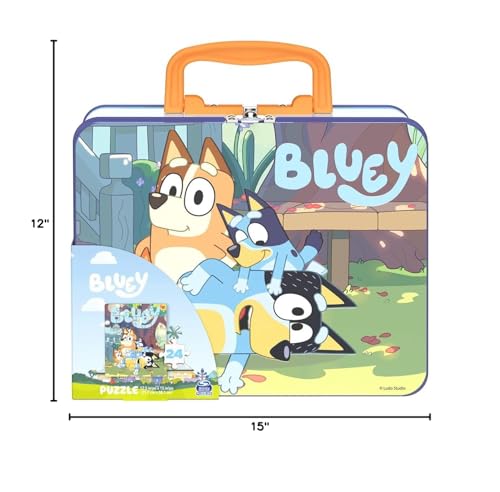 Bluey Lunch Tin Puzzle 24pc