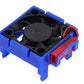 Powerhobby Motor Cooling Fan/HeatSink Dual Twin Fan + Velineon VXL-3s ESC Cooling Fan Combo Blue Compatible with Traxxas Slash 4