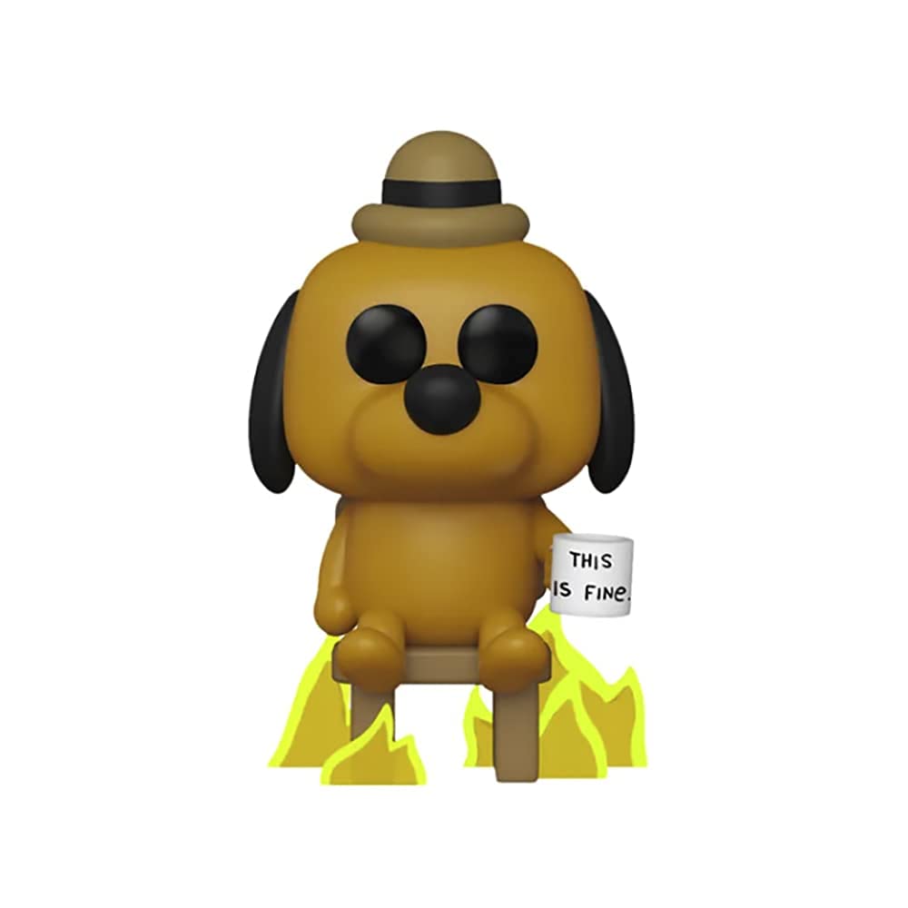 Funko This is Fine Dog Pop! Vinyl Figure - Entertainment Earth limited availability