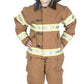 Junior Firefighter Suit Size 2-3 Tan