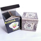 Kugoa Speed Cube 3x3 Magic Cube Puzzle, ABS Material, 5.6cm Size, One-Dollar Notes Facade Design, Ideal for Teens and Adults
