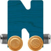 Maple Landmark NameTrains Bright Letter Car N - Made in USA (Blue)