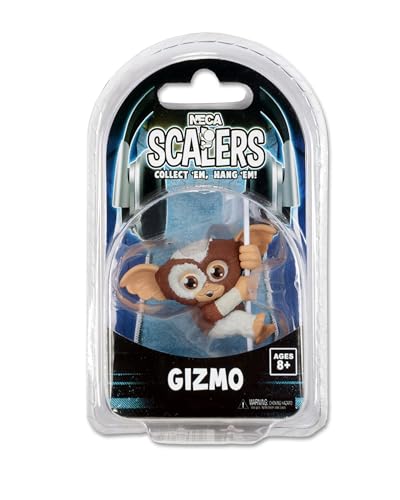 NECA Gremlins Gizmo 2" Scaler Figure - Small Plastic Toy - As Shown Model 14505