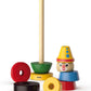 Brio Stacking Clown - 9 Piece Wooden Toy for Kids Ages 1+ - Multicolor - Model 30120