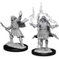 Elf Sorcerer Male Miniature Figure Pathfinder Battles Deep Cuts Unpainted Miniatures Wizkids