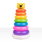 SahiBUY Stack Colouring Teddy Rings  7 Rings (Multi)