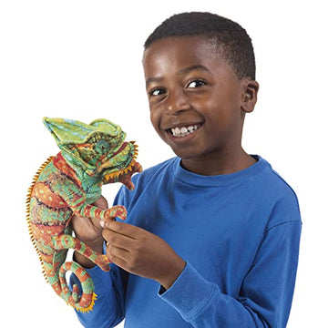 Folkmanis Small Chameleon, Brown/A