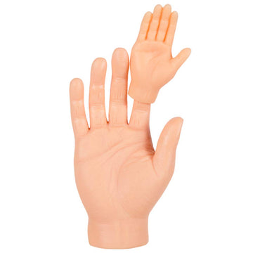 Acc Set Of Ten Rubber Finger Hands For Two Finger Hands Mini Puppets