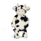 Jellycat Bashful Cow Calf Stuffed Animal, Medium, 12 Inches