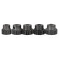 WEISHUJI Pinion Gear Set,48P Pinion Gear Set,48 Pitch Pinion Gear Set 3.175mm Shaft Hole 17T 18T 19T 20T 21T Pinion Gear with Sc