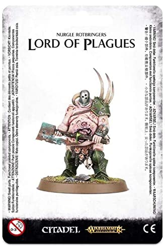 Games Workshop 99070201009 Nurgle Rotbringers Lord of Plagues Tabletop and Miniature Gaming Black