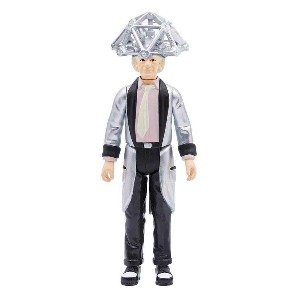 Super7 Back To The Future: Fifties Doc Brown Reaction Figure Multicolor
