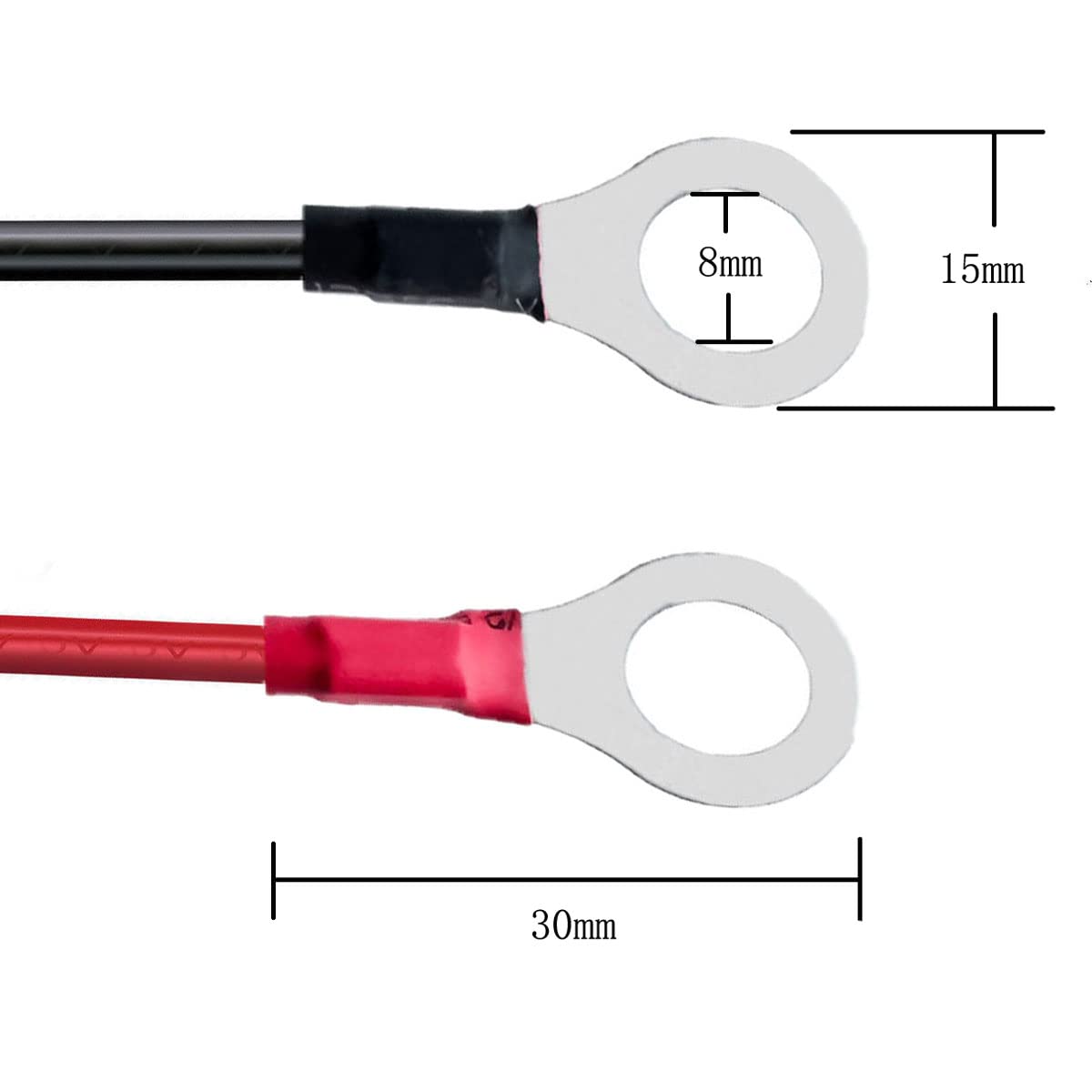 ZkeeShop XT60i to O Ring Terminal Cable