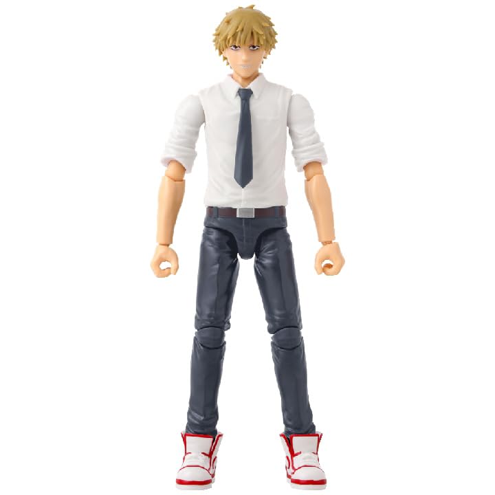 ANIME HEROES Chainsaw Man Denji & Pochita Action Figure - PVC, 37027, Color: Denji & Pochita, Size: Chainsaw Man