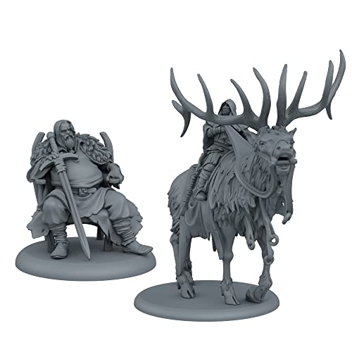 Cmon A Song Of Ice And Fire Tabletop Miniatures Game Night'S Watch Heroes Ii Box Set - Lead The Watchers On The Wall! Strategy G
