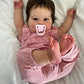 Kokomandy Cute 24Inch Realistic Reborn Baby Dolls Toddler Girl That Look Real Soft Silicone Weighted Newborn Bebes Reborn With B