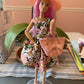 Eledoll Fashion Pack Clothes Set For 12 Inch Doll Summer In Paris Floral Dress Set (Katherine)