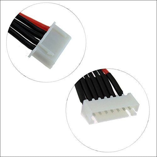 Sologood 10Pcs Jst-Xh 2S/ 3S/ 4S/ 5S/ 6S Battery Balance Plug Extension Lead 22Awg Silicone Wire Balance Leads Extension Cable F