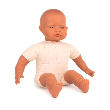 Miniland Educational Soft Body Dolls, 15-3/4', Hispanic