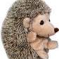 DILLY DUDU Hedgehog Plush Toy, Soft Stuffed Animal Gift for Children, 6 Inches, Brown