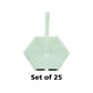 Litko Acrylic Flight Stands | Hexagon | 3Mm Clear Hexagonal Flight Base With Flight Peg (1.375-Inch)