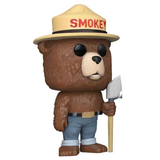 Pop! Funko Ad Icons - Smokey Bear - Flocked Limited Edition Exclusive