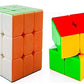 PERULO Cube Combo Set of 2x2 3x3 4x4 high Speed Stickerless Puzzle Cube for 14 Years and Up, Multicolor