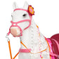 Our Generation Horse - Camarillo, Small Size, White Plastic Model BD38003Z