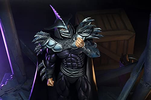 NECA Teenage Mutant Ninja Turtles 7" Super Shredder Action Figure - One Size, As Shown, Model 54181