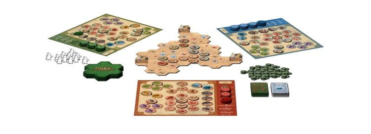 Super Meeple Us Telegraph Board Game | Interactive Tile-Placement Game | Historical Settlement Game | Strategy Game For Adults And Kids | Ages 10+ | 2-4 Players | Avg. Playtime 45-60 Minutes