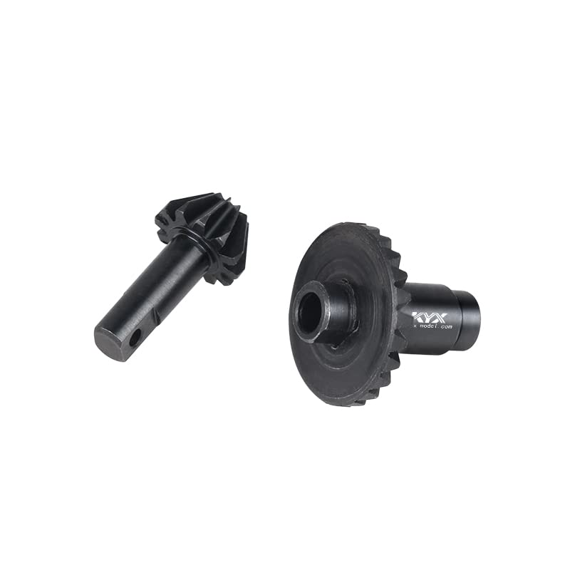 KYX Racing Hard Steel Front Rear Axle Gear Set Upgrades Parts Accessories for 1/18 RC Crawler Car Traxxas TRX4M
