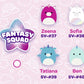 Fantasy Squad 4 Pack Of Mini Squishmallows Squishville (2 Mystery + 2 Viewable)